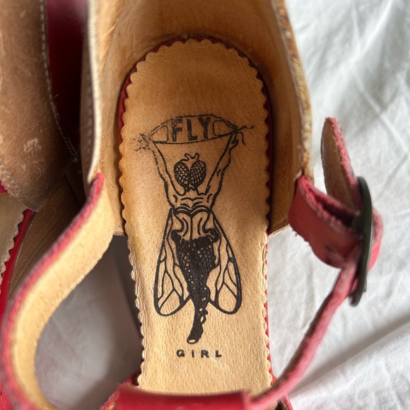 Fly London T strap wedges. - Picture 3 of 7